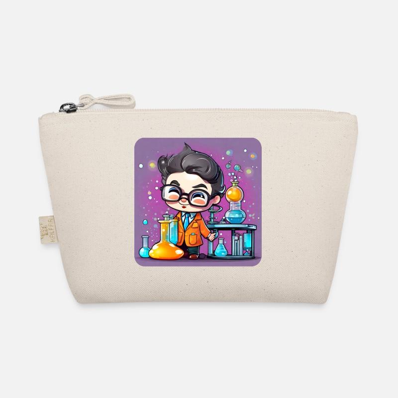 Cute little scientist Organic Pouch