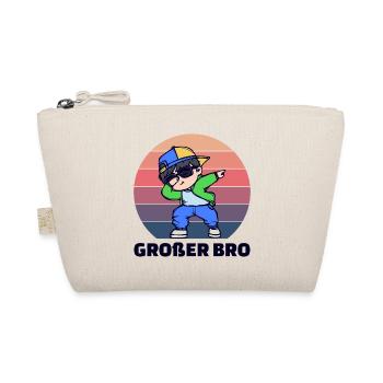 Stolzer Großer Bruder Statement Bro Bruderherz - Bio-Täschchen - Natur - Vorne