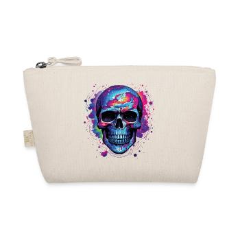 Psyche Skull Nebula - Organic Pouch - nature - Front