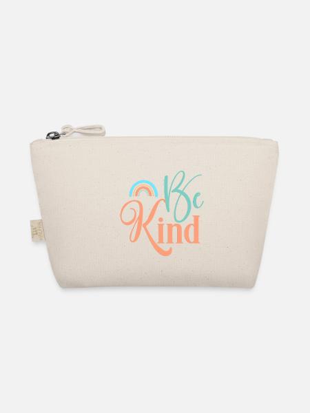 Be kind! - Bio-Täschchen - Natur