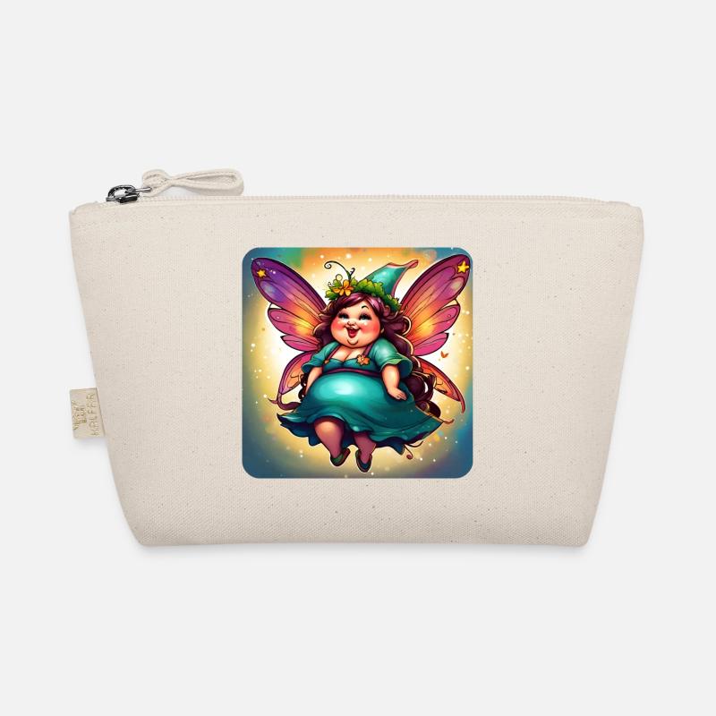 Mignonne grosse fée avec des ailes Trousse biologique