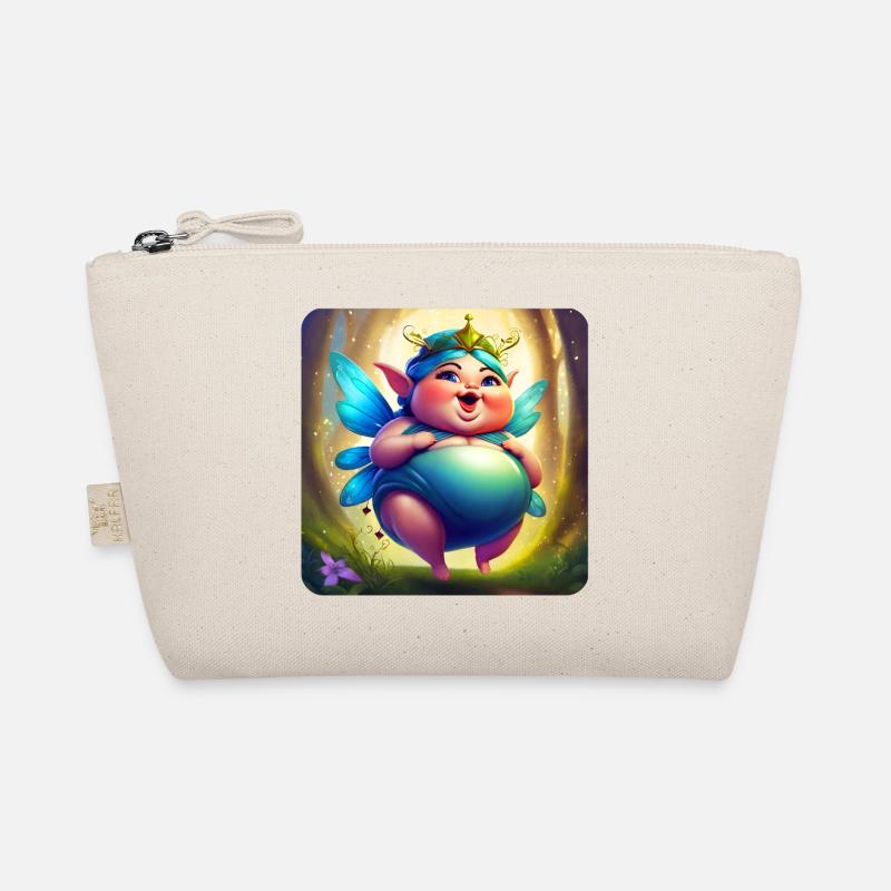 Mignonne grosse fée avec des ailes Trousse biologique