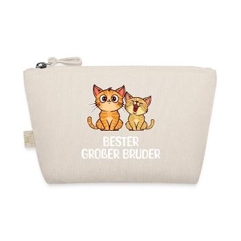 Frère et sœur Amour Bro Cat Déclaration Big Brother - Trousse biologique - nature - Devant