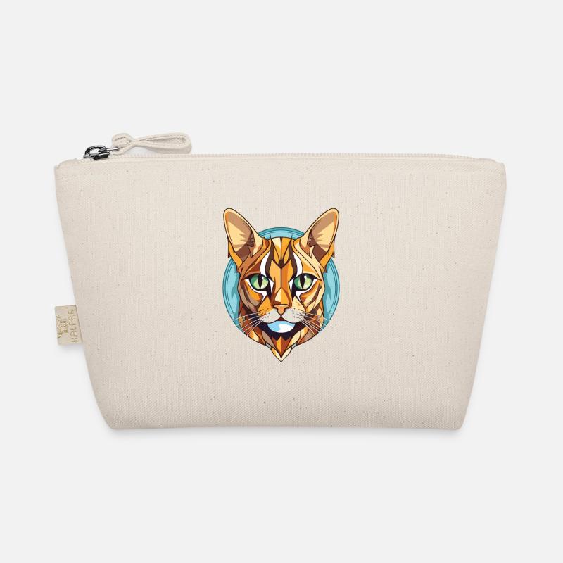 Chat Bengale Aquarelle colorée Illustration d’animaux Trousse biologique