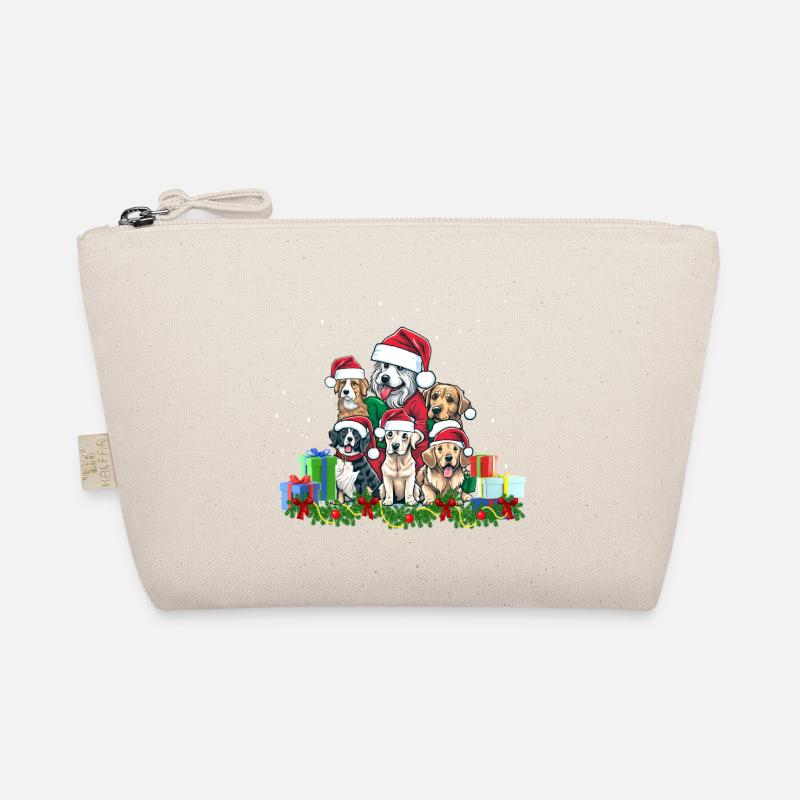 Hunde-Weihnachten Bio-Täschchen