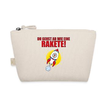DU GEHST AB WIE EINE RAKETE! - PFERD - WELTALL - Bio-Täschchen - Natur - Vorne