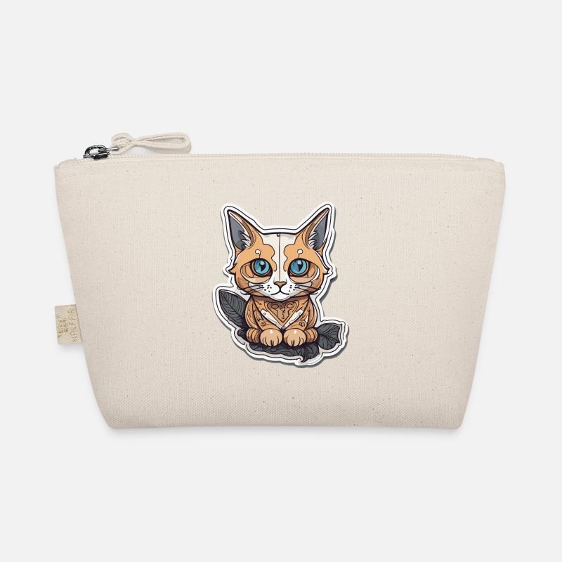 Ancient Cat Bio-Täschchen