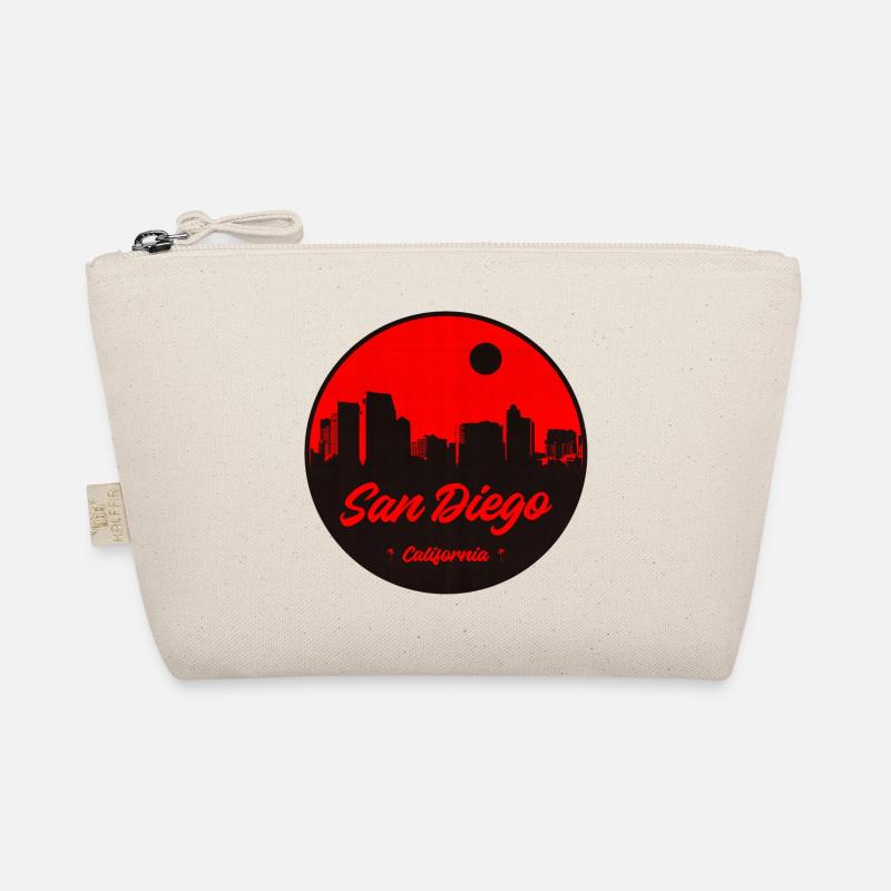 San Diego Skyline Rouge Trousse biologique