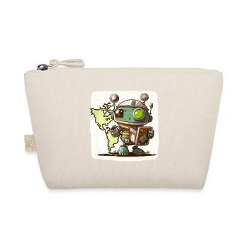 Robot Adventurer - Organic Pouch - nature - Front