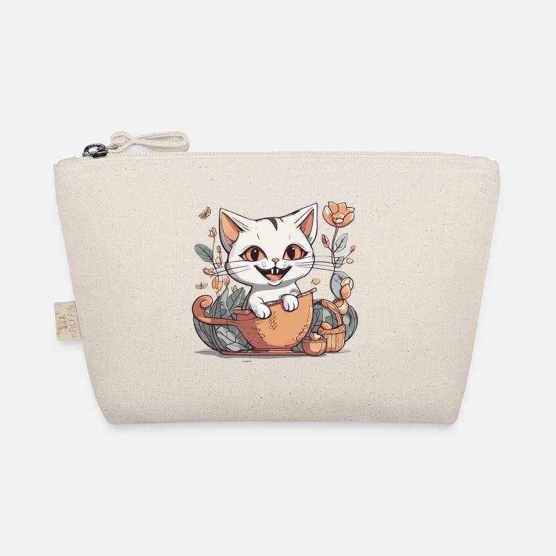 Chat dans un pot - Trousse biologique - nature