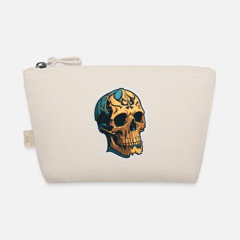 Cool Skull Organic Pouch