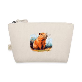 Capybara - Bio-Täschchen - Natur - Vorne