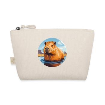 Capybara - Bio-Täschchen - Natur - Vorne