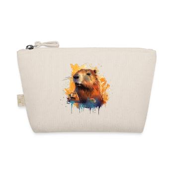 Capybara - Bio-Täschchen - Natur - Vorne