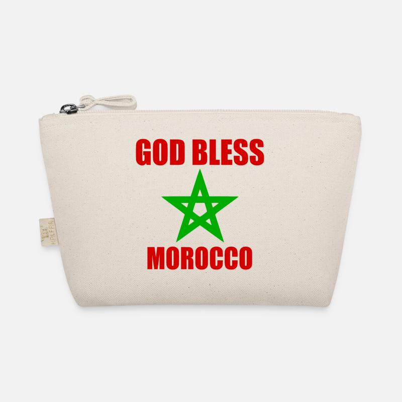 God bless morocco marokko Bio-Täschchen