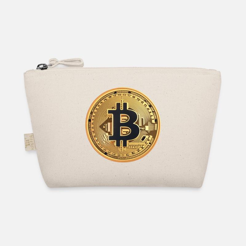 BITCOIN (WÄHRUNG) - Bio-Täschchen - Natur