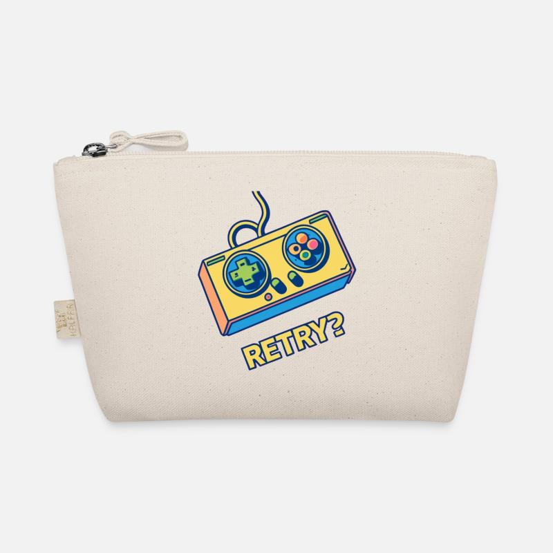Retro Controller Retry Organic Pouch