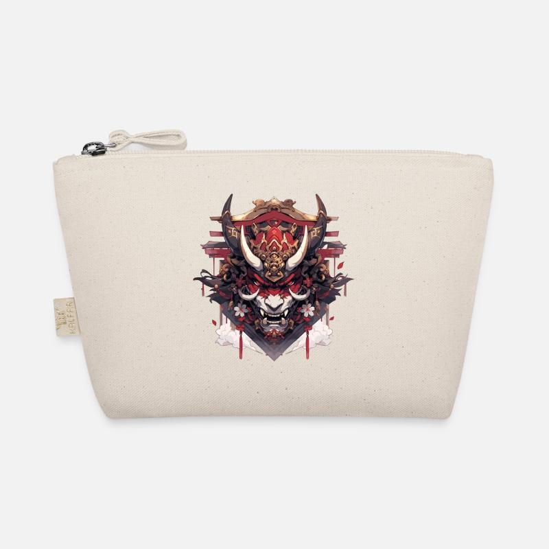 Futuristic Samurai Warrior Wolf Organic Pouch