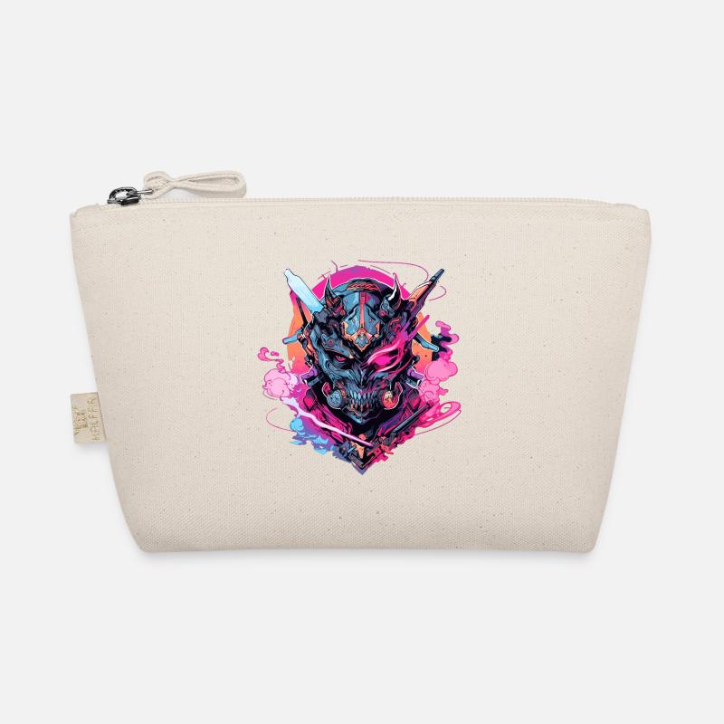 Futuristic Samurai Warrior Pop Art Organic Pouch