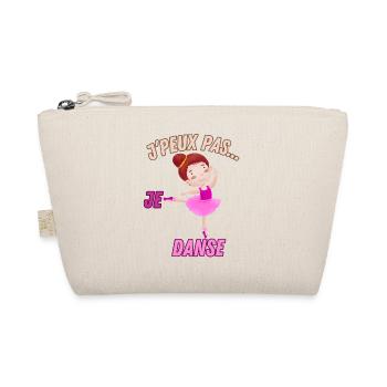 j'peux pas...je danse - Trousse biologique - nature - Devant