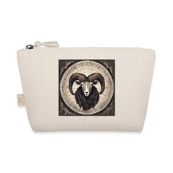 Zodiac Aries - Bio-Täschchen - Natur - Vorne