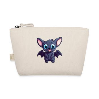 Chauve-souris Mignon Dessin Animé Kawaii Aquarelle Illustration - Trousse biologique - nature - Devant