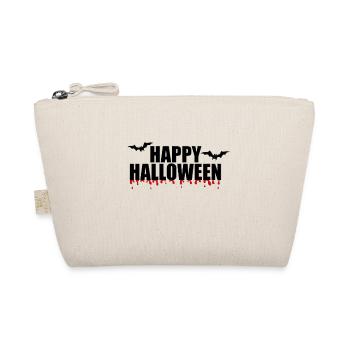 HAPPY HALLOWEEN - Bio-Täschchen - Natur - Vorne
