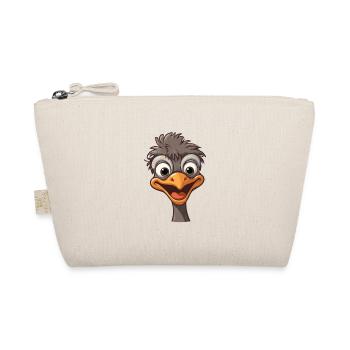 Emu Cartoon Kawaii Aquarelle Illustration - Trousse biologique - nature - Devant