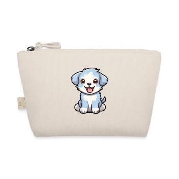 baby hund karikatur kawaii aquarell illustration - Bio-Täschchen - Natur - Vorne