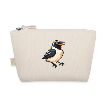 Magpie Cartoon Kawaii Aquarelle Illustration - Trousse biologique - nature - Devant