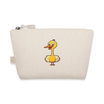 Crane Cartoon Kawaii Aquarelle Illustration - Trousse biologique - nature - Devant