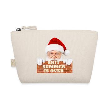 Shit, Summer is over - Organic Pouch - nature - Front