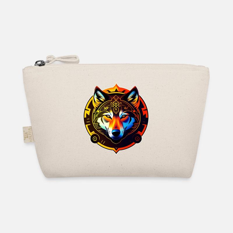 golden wolf Organic Pouch