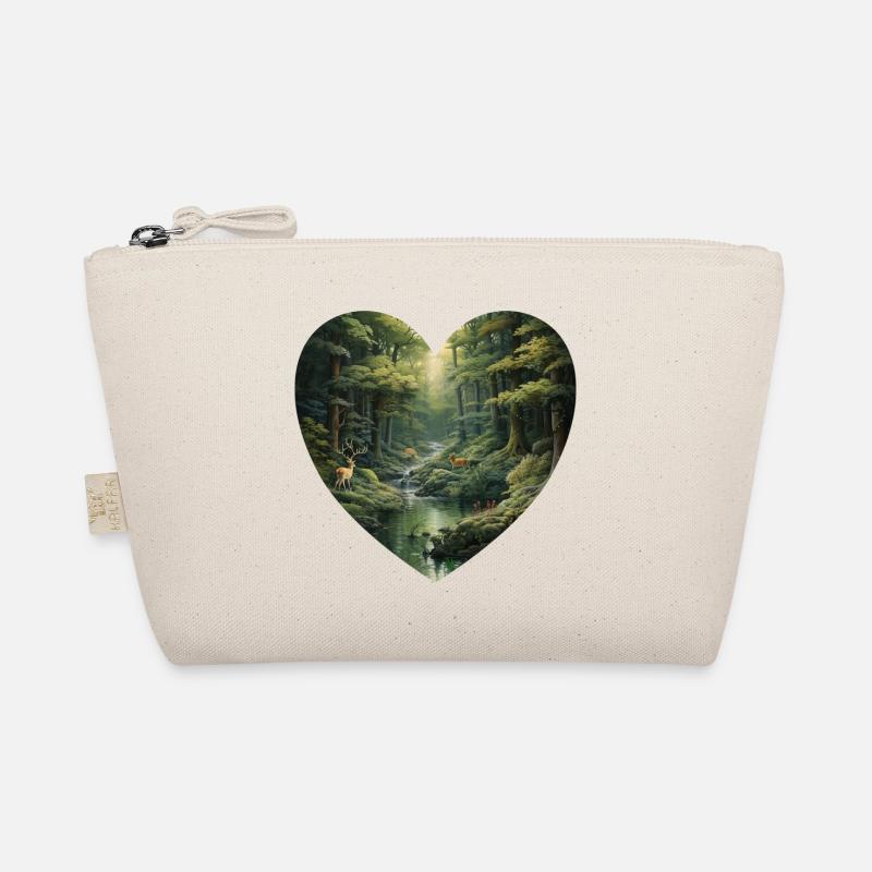 Magischer Wald ✨ - Bio-Täschchen - Natur