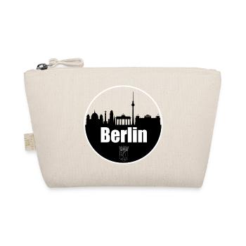 Berlin Transparenz Skyline - Bio-Täschchen - Natur - Vorne