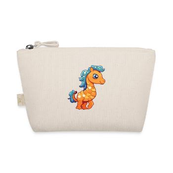 Sea Horse Cartoon Kawaii Aquarelle Illustration - Trousse biologique - nature - Devant