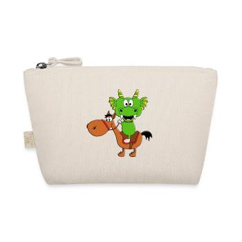 DRACHE - REITEN - PFERD - PFERDE - PONY - PONYS - Bio-Täschchen - Natur - Vorne