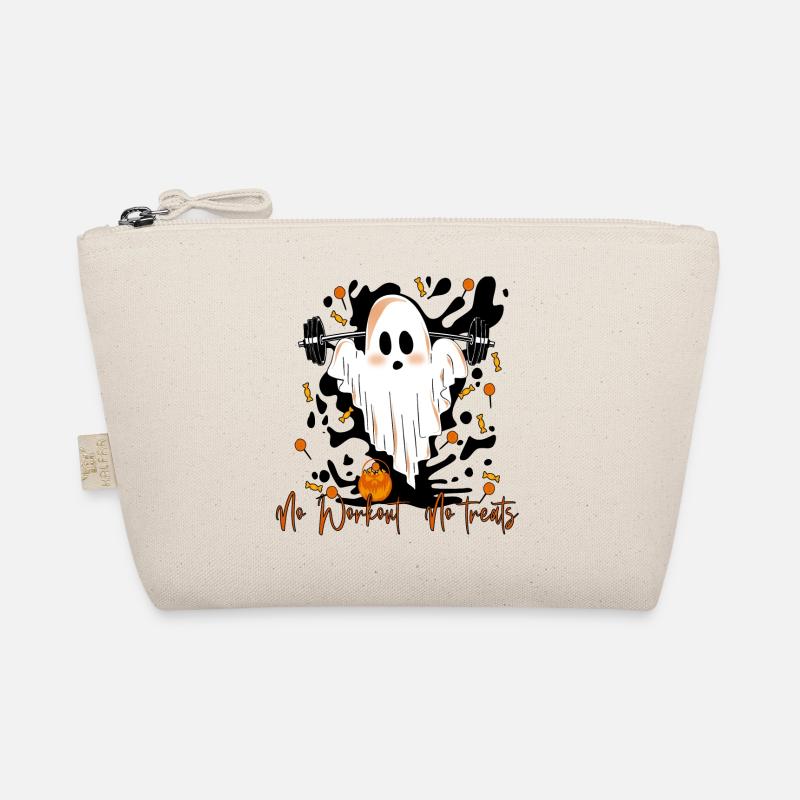 schrecklich süßer Geist beim Workout-Halloween Bio-Täschchen