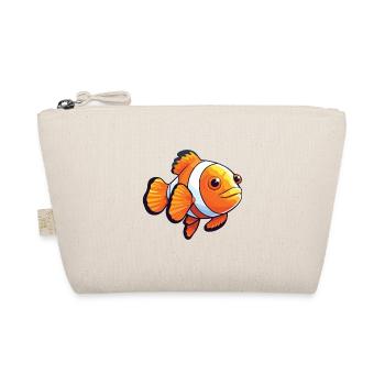 Clownfish Cartoon Kawaii Aquarelle Illustration - Trousse biologique - nature - Devant