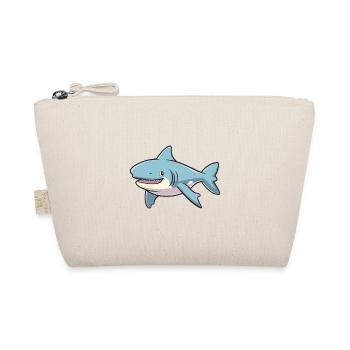 Sixgill Shark Cartoon Kawaii Illustration colorée - Trousse biologique - nature - Devant