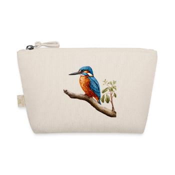 Kingfisher and Kingfisher design for bird lovers - Organic Pouch - nature - Front