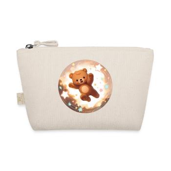 Teddy bear! - Organic Pouch - nature - Front