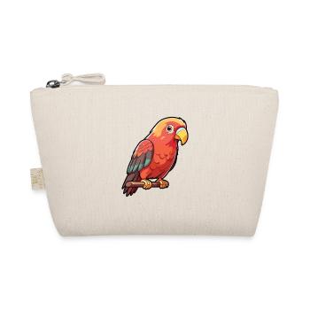 Dusky Lory Cartoon Kawaii Aquarelle Illustration - Trousse biologique - nature - Devant