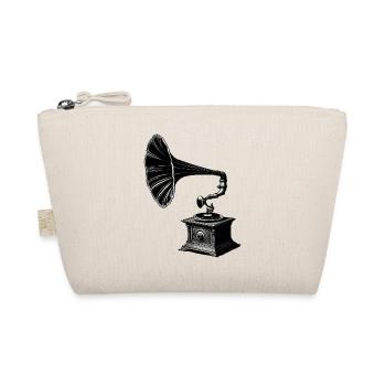 Gramophone / Music History / Vinyl Record - Organic Pouch - nature - Front