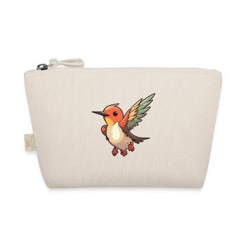Hummingbird Cartoon Kawaii Aquarelle Illustration - Trousse biologique - nature - Devant