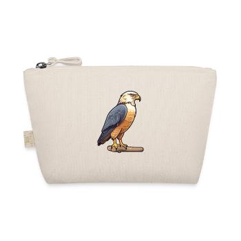 Hawk Cartoon Kawaii Aquarelle Illustration - Trousse biologique - nature - Devant