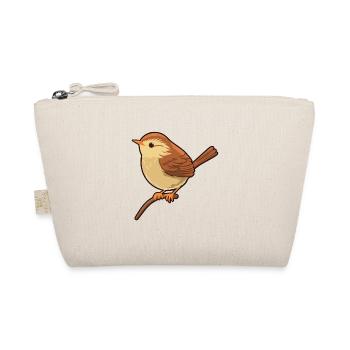Wren Bird Cartoon Kawaii Aquarelle Illustration - Trousse biologique - nature - Devant