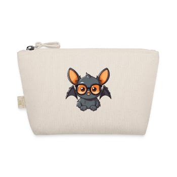 chauve-souris portant des lunettes dessin animé kawaii illustration - Trousse biologique - nature - Devant