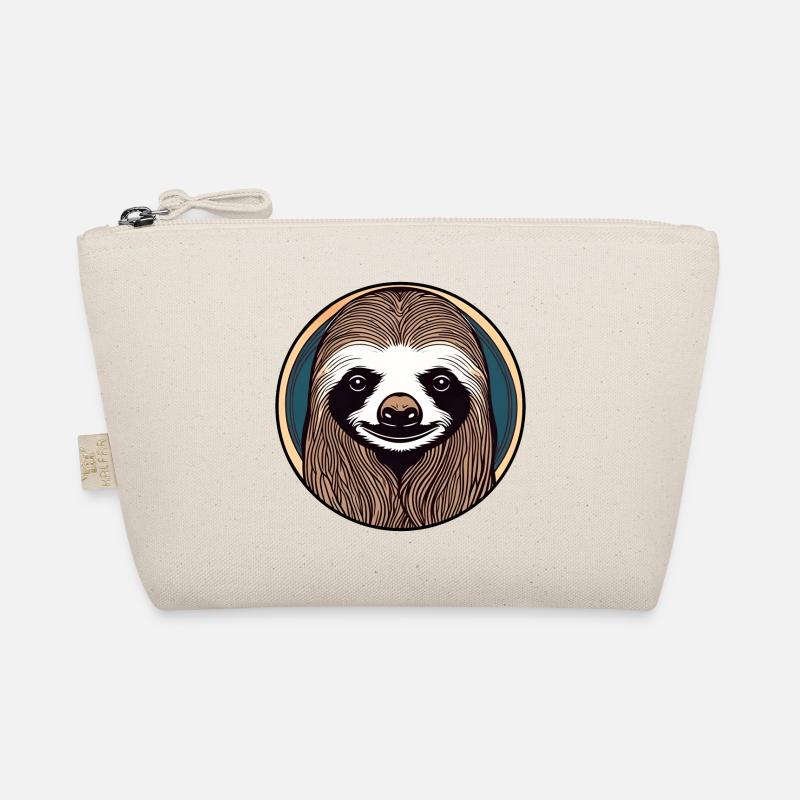 Sloth / Animal / Serene / Tree / Zoo / Cute Organic Pouch