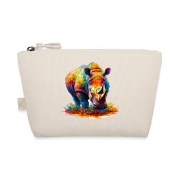 Rhinoceros - Organic Pouch - nature - Front